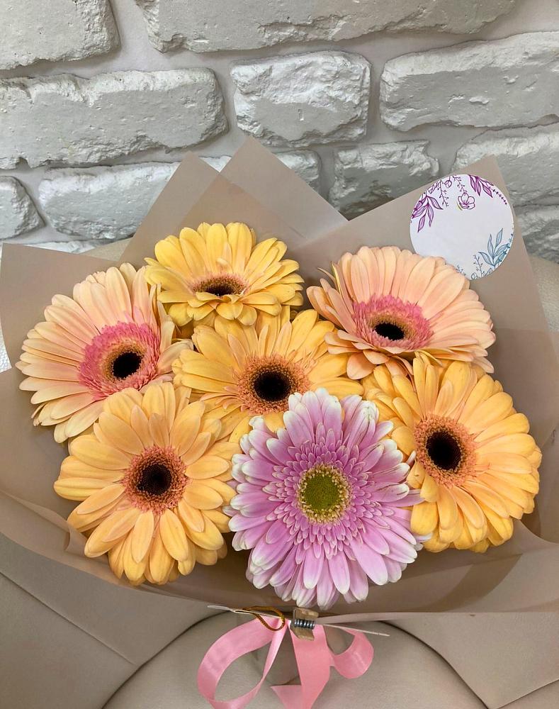 Букет цветов из: Герберы в Кош-Агач