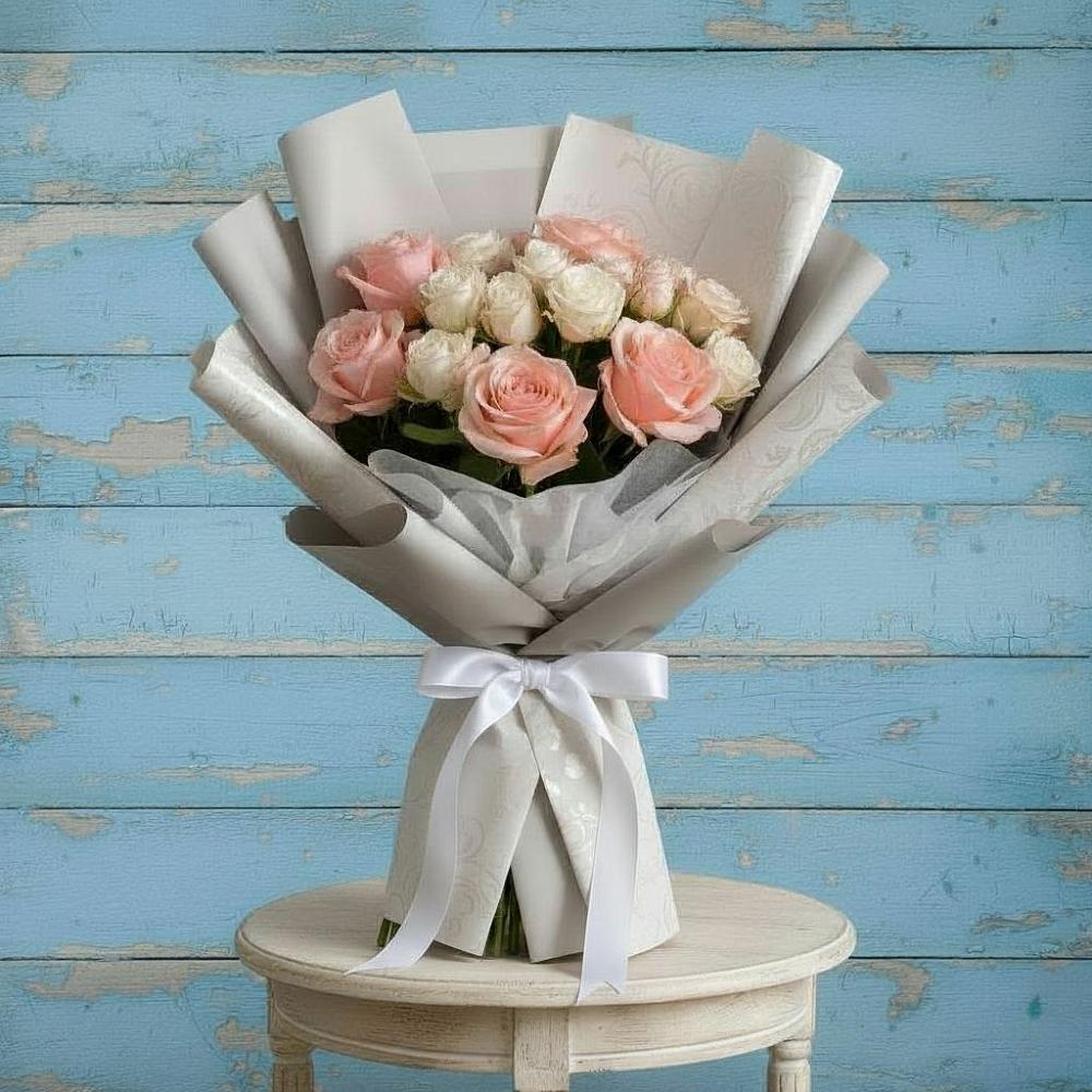 Букет цветов из: Розы в Кош-Агач