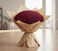 Букет 101 Красная роза в Кош-Агач