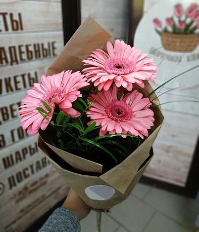 Букет цветов из: Герберы в Кош-Агач