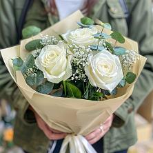 Букет Нежные грёзы в Кош-Агач Букет цветов из: Розы в Кош-Агач