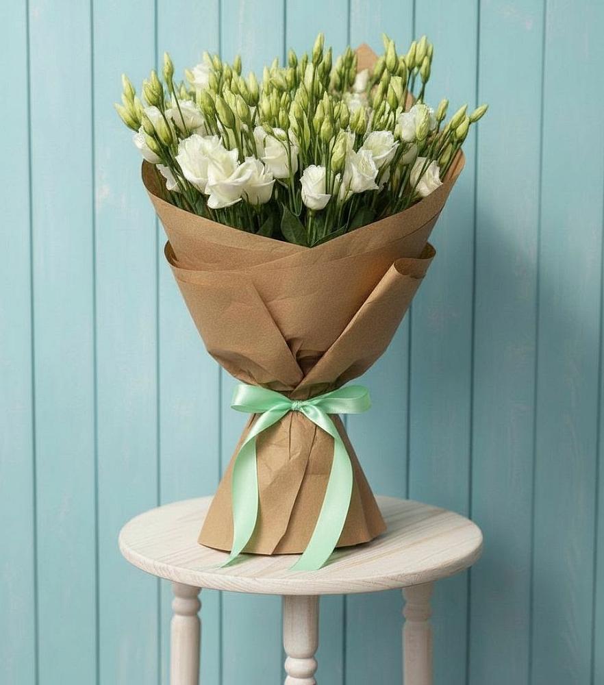 Букет цветов из: Лизиантусы в Кош-Агач