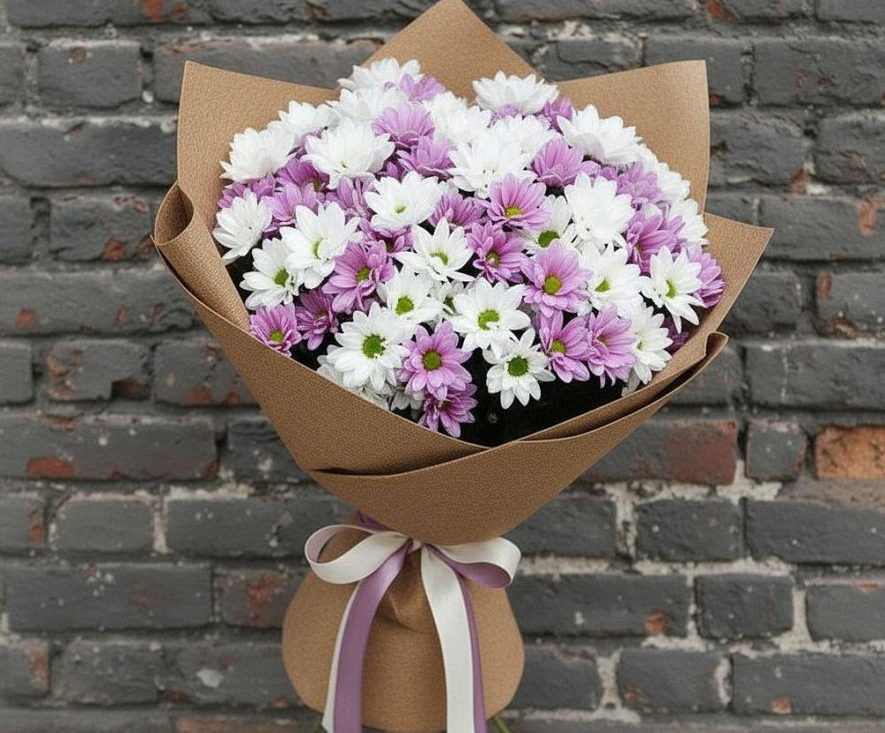 Букет цветов из: Хризантемы в Кош-Агач