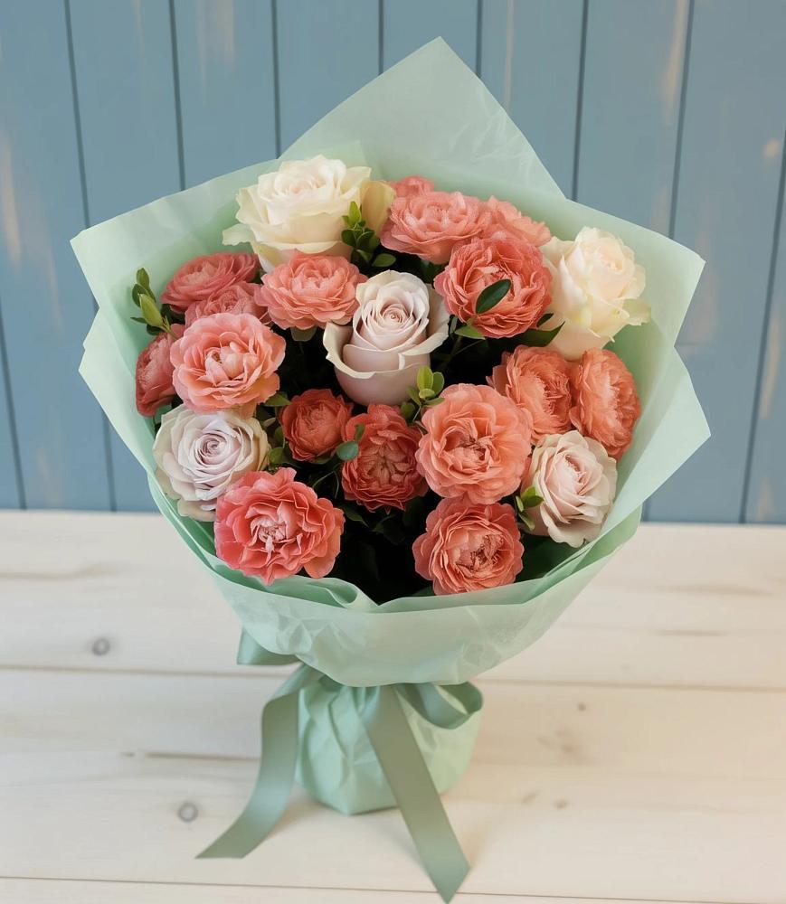 Букет цветов из: Розы в Кош-Агач