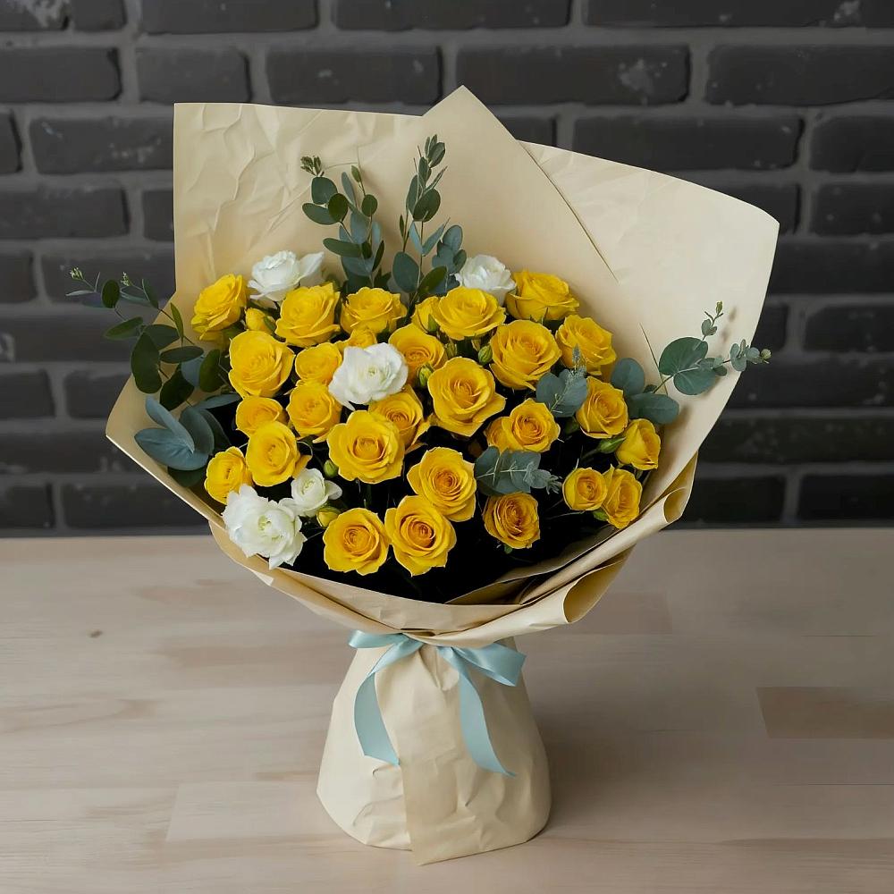 Букет цветов из: Розы в Кош-Агач