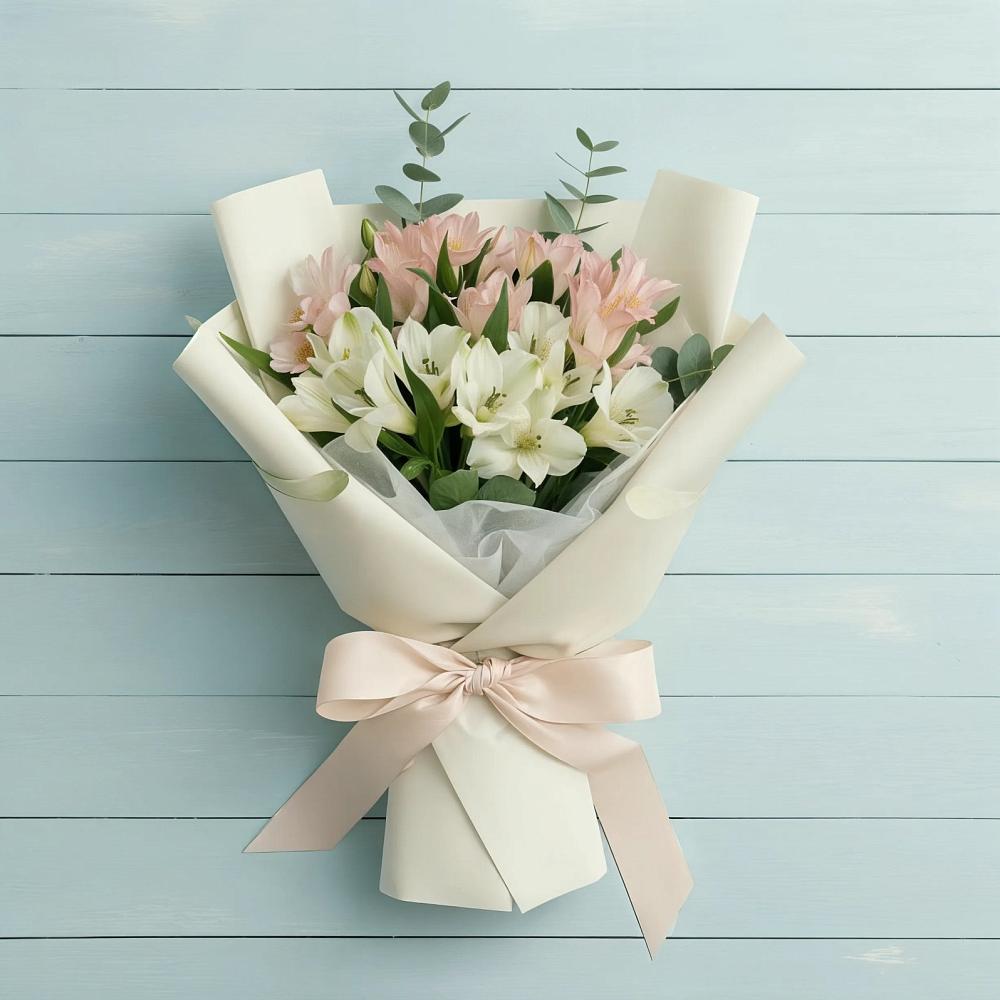 Букет цветов из: Альстромерии в Кош-Агач