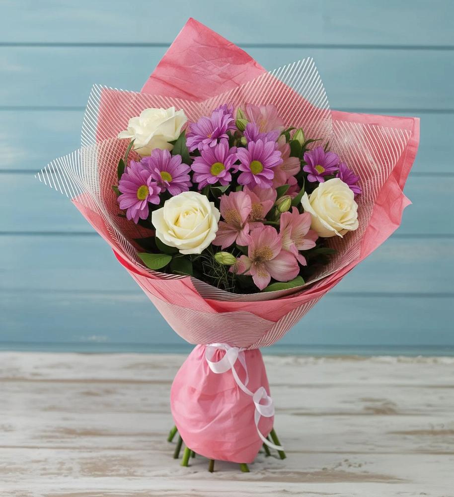 Букет цветов из: Герберы в Кош-Агач