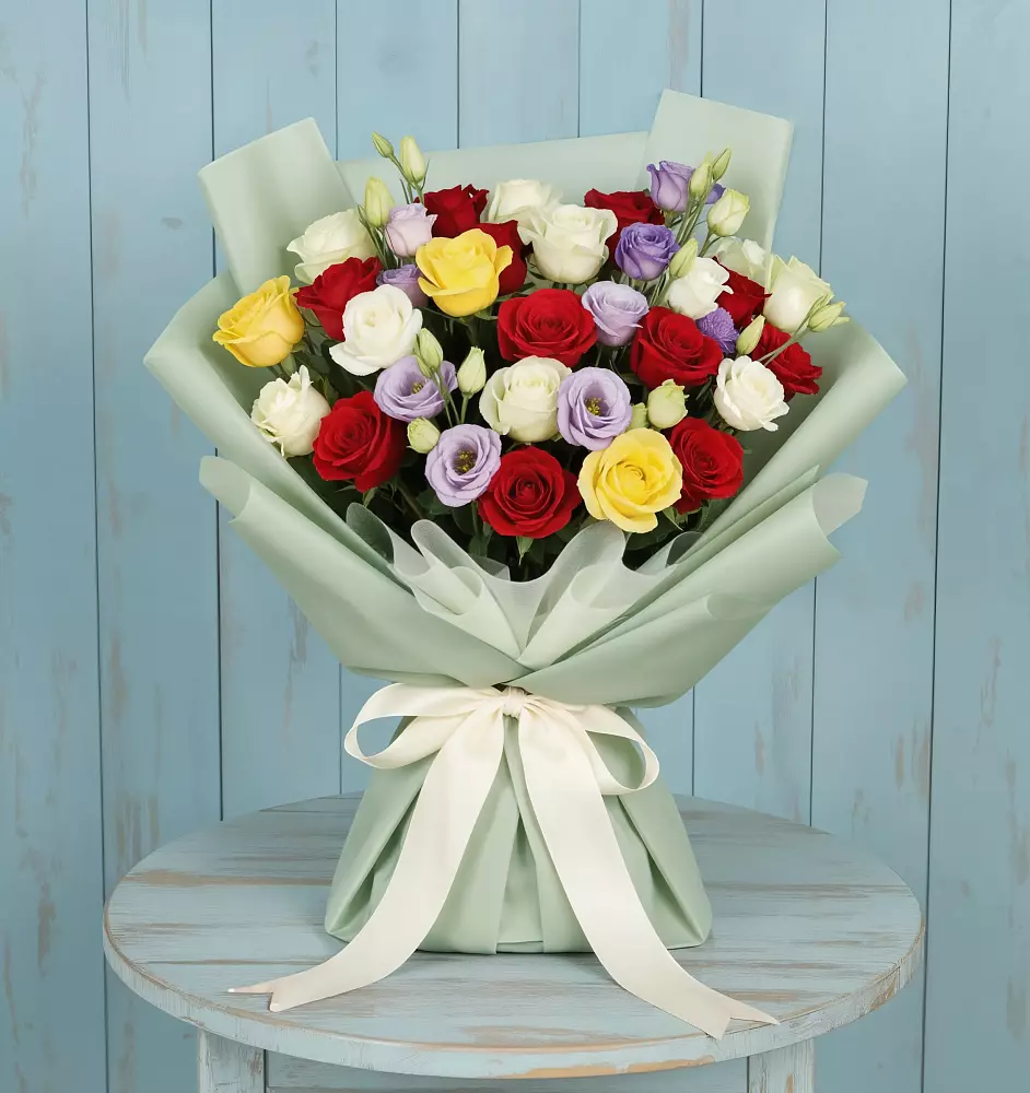 Букет цветов из: Розы в Кош-Агач