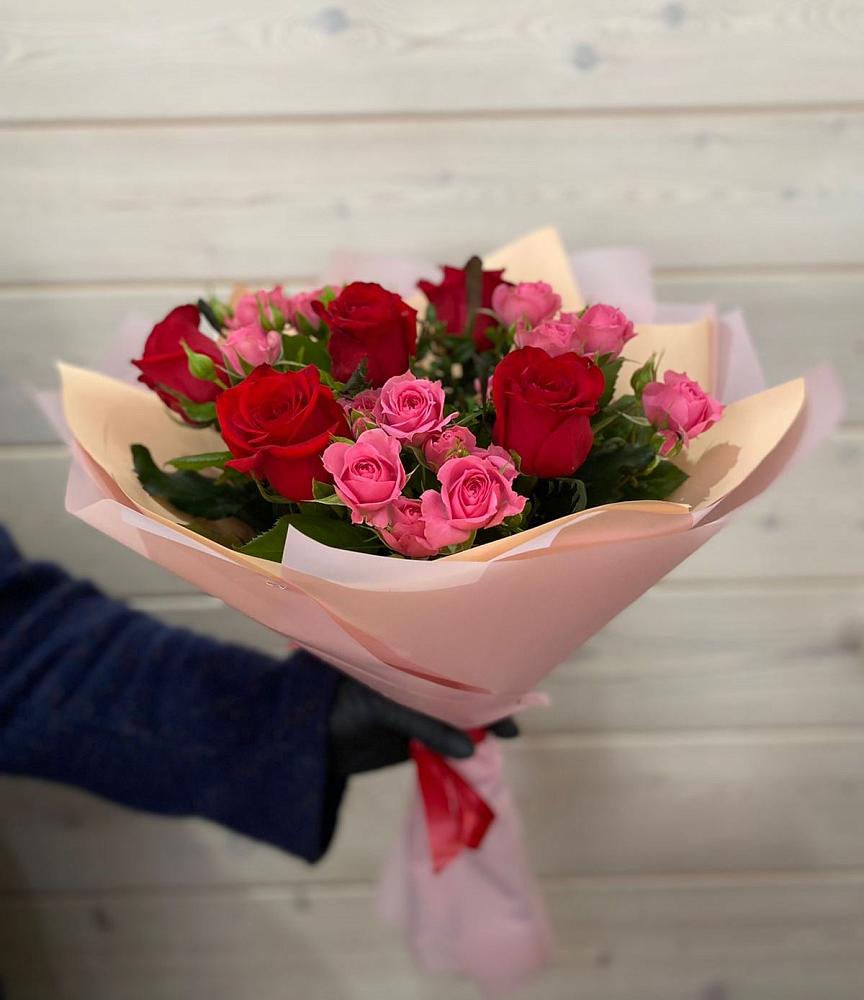 Букет цветов из: Розы в Кош-Агач