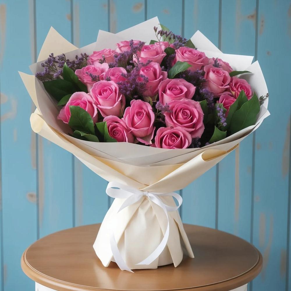 Букет цветов из: Розы в Кош-Агач