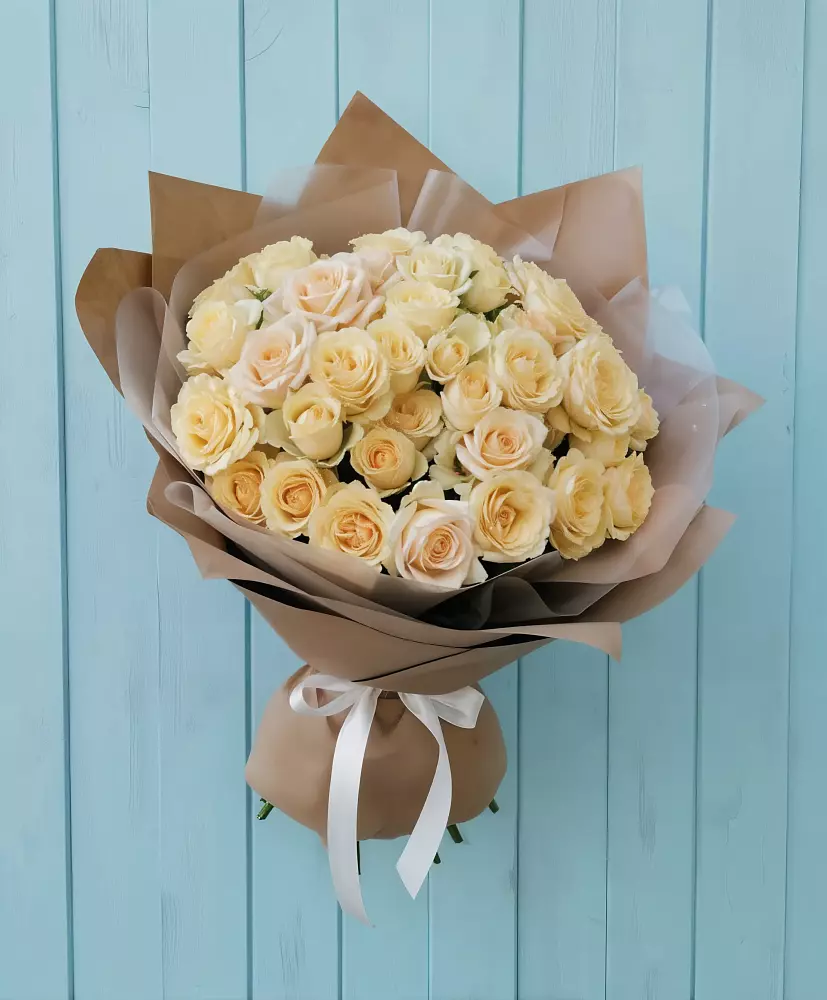 Букет Кремовое облако в Кош-Агач