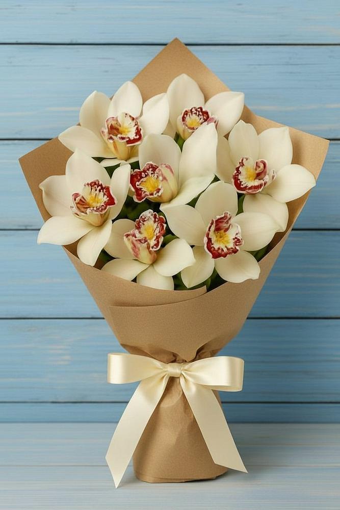 Букет цветов из: Орхидеи и Розы в Кош-Агач